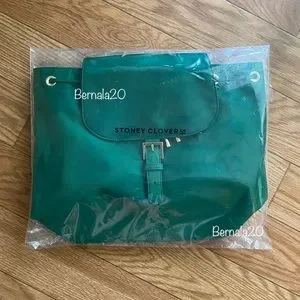 SCL Emerald Nylon Flap Backpack SCL Emerald Nylon Flap Backpack | Mercari main image 4